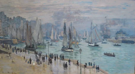 Le Havre, Bâteaux de Peche Sortant du Port 